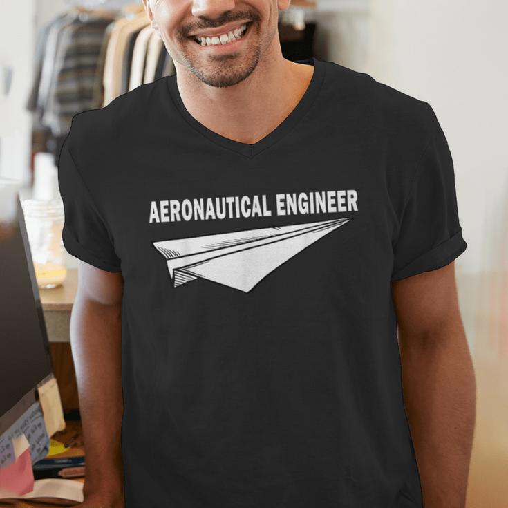 Aerospace Engineer Student Aerospace Engineering Graduation Men's V-Neck T-Shirt