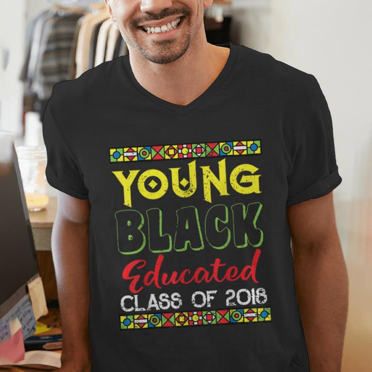 African American High School Graduation Grad Shirt Men's V-Neck T-Shirt