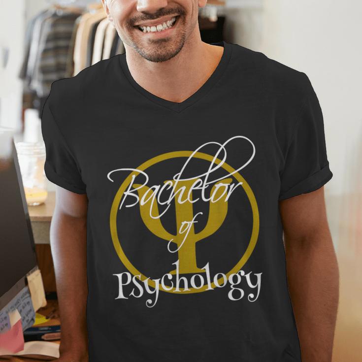 Bachelor Of Science Psychology Graduation Men's V-Neck T-Shirt