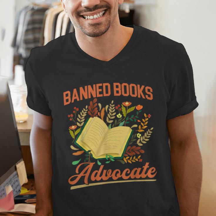 Banned Books Week Read Banned Books Reader Men's V-Neck T-Shirt