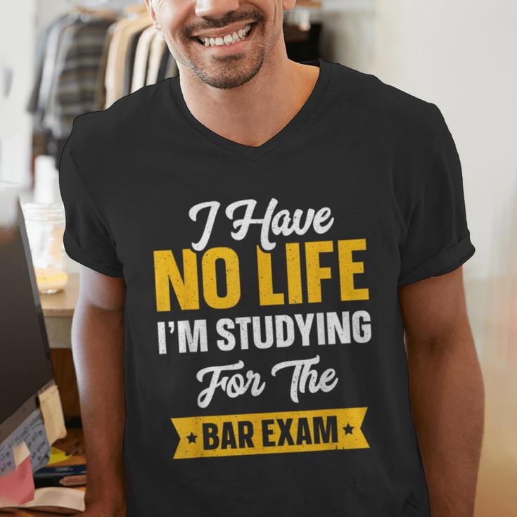 Bar Exam Shirt Law School Graduation 2025 Senior Men's V-Neck T-Shirt