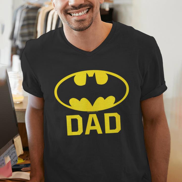 Batman Bat Dad Men's V-Neck T-Shirt