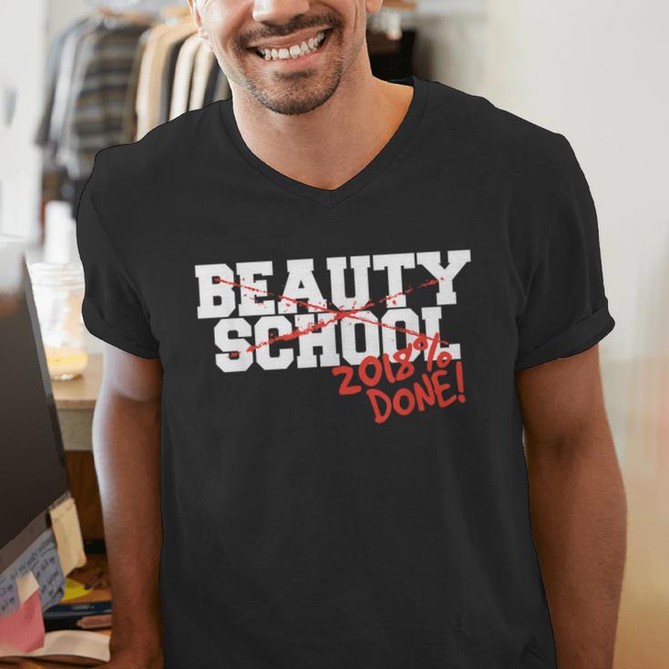 Beauty School Graduation Class Of 2018 Men's V-Neck T-Shirt