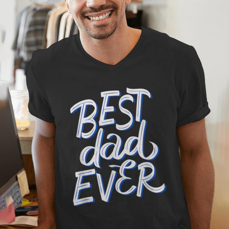 Best Dad Ever Men's V-Neck T-Shirt