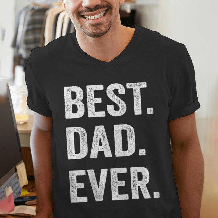 Best Dad EverShirt Men Husband Men's V-Neck T-Shirt