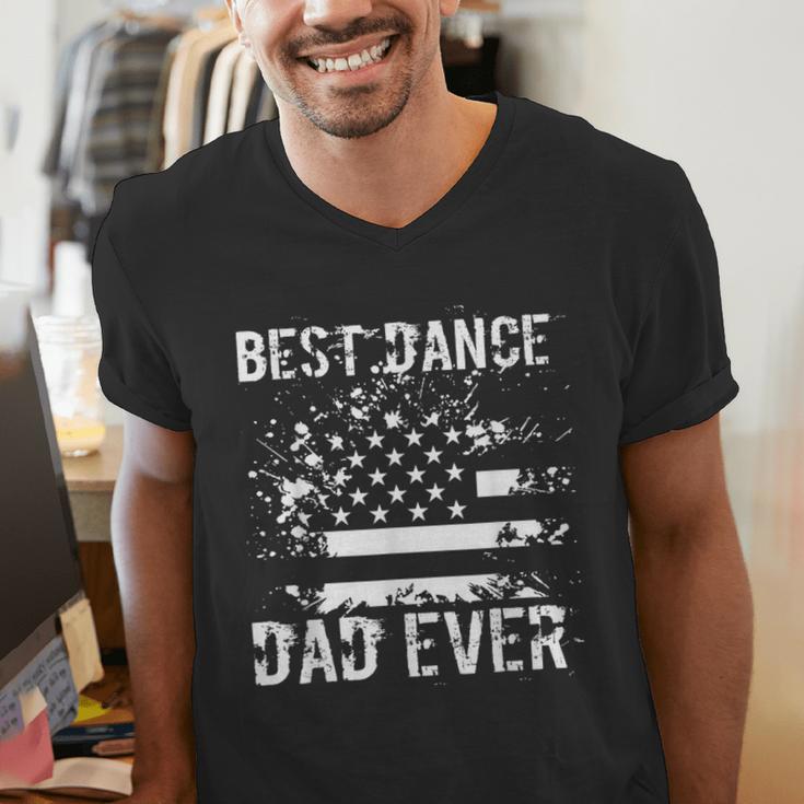 Best Dance Dad Ever Dancer Father Men's V-Neck T-Shirt