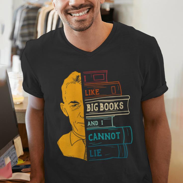 I Like Big Books And I Cannot Lie Apparel Men's V-Neck T-Shirt I Like Big Books And I Cannot Lie Apparel Men's V-Neck T-Shirt