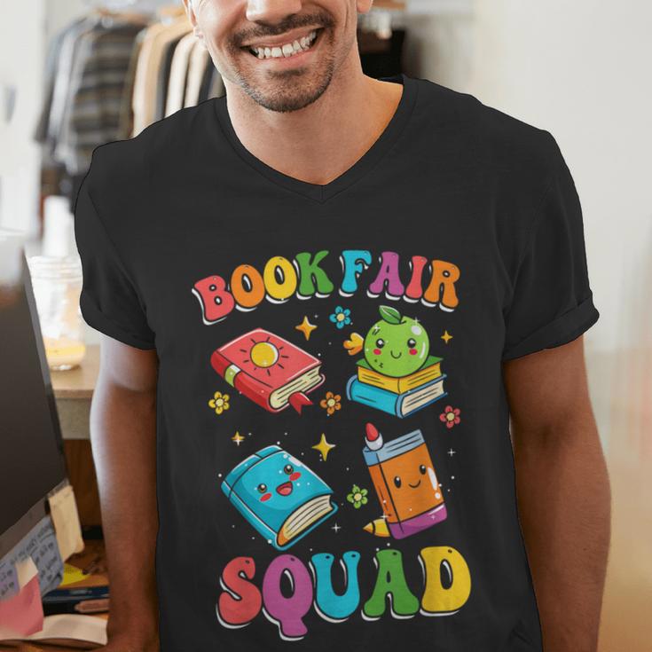 Book Fair Squad Men's V-Neck T-Shirt