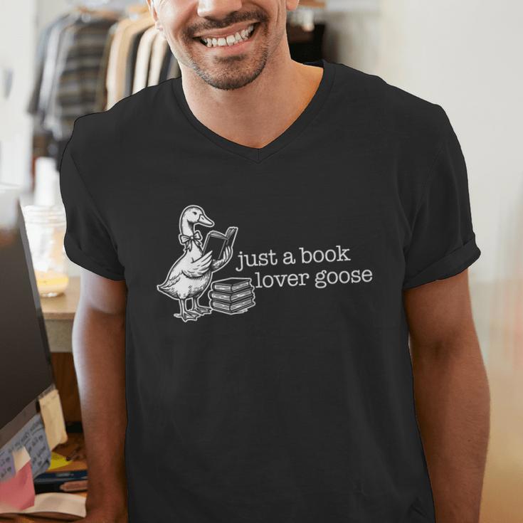 Bookish Club Silly Lover Book Reader Reading Gift Men's V-Neck T-Shirt Bookish Club Silly Lover Book Reader Reading Gift Men's V-Neck T-Shirt