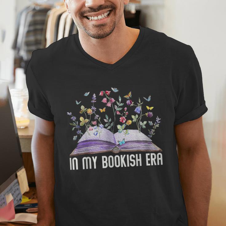 In My Bookish Era World Book Day Girls Men's V-Neck T-Shirt In My Bookish Era World Book Day Girls Men's V-Neck T-Shirt