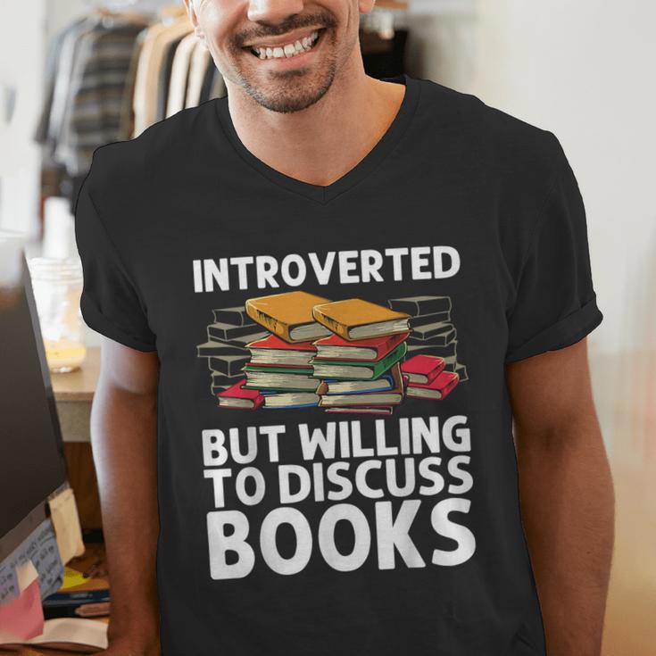 Bookworm Art For Men Women Book Reading Lover Bookish Men's V-Neck T-Shirt
