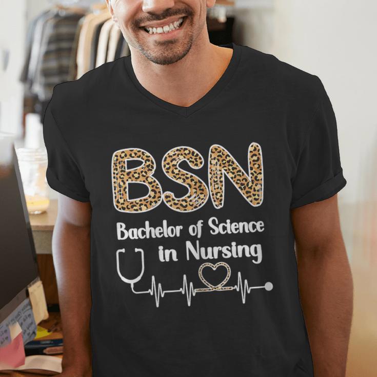 BSN Bachelor Of Science In Nursing Student Graduation Men's V-Neck T-Shirt