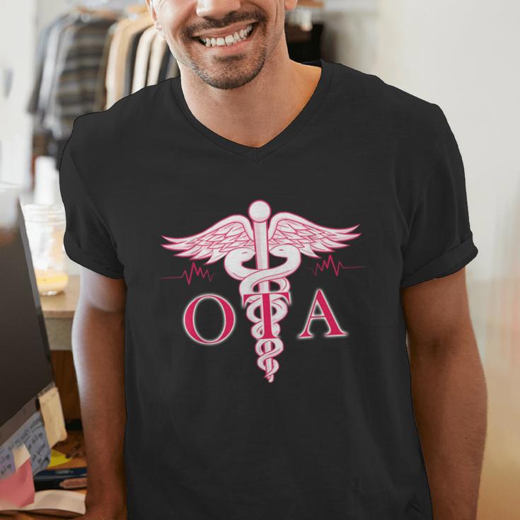 Caduceus Shirt Occupational Therapist Assistant Graduation Men's V-Neck T-Shirt