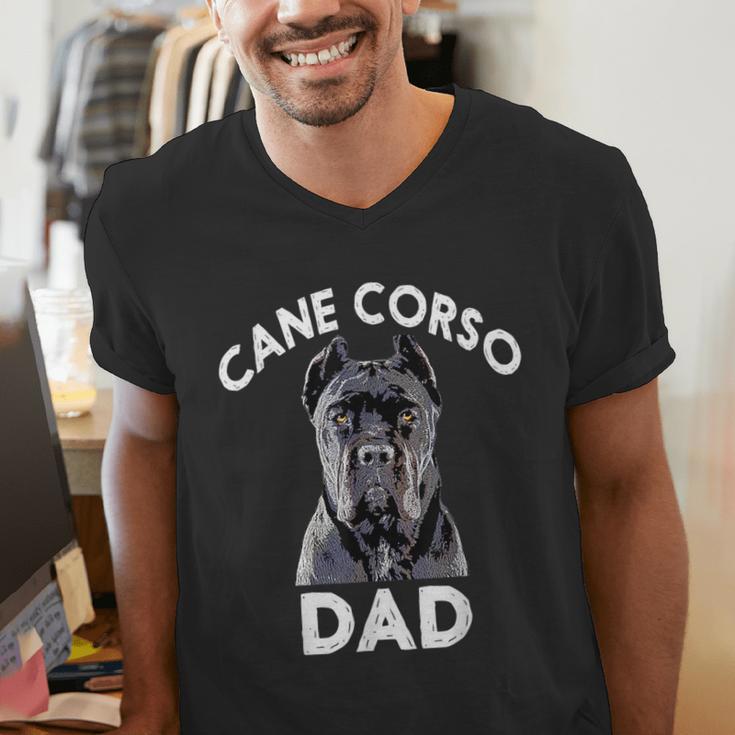 Cane Corso Dad Italian Mastiff T-Shirt Men's V-Neck T-Shirt Cane Corso Dad Italian Mastiff T-Shirt Men's V-Neck T-Shirt