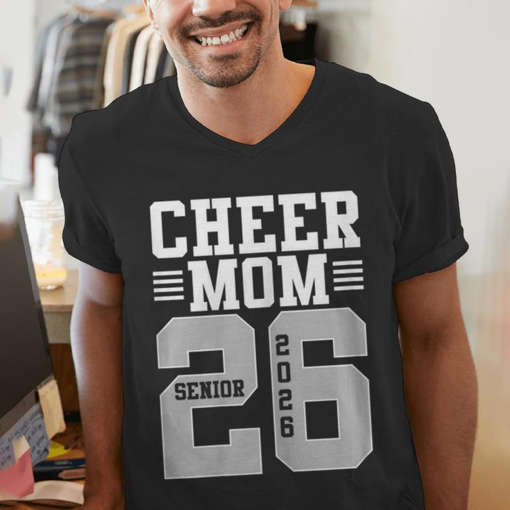 Cheer Mom Senior 2026 Cheerleaders Graduation Mother Men's V-Neck T-Shirt