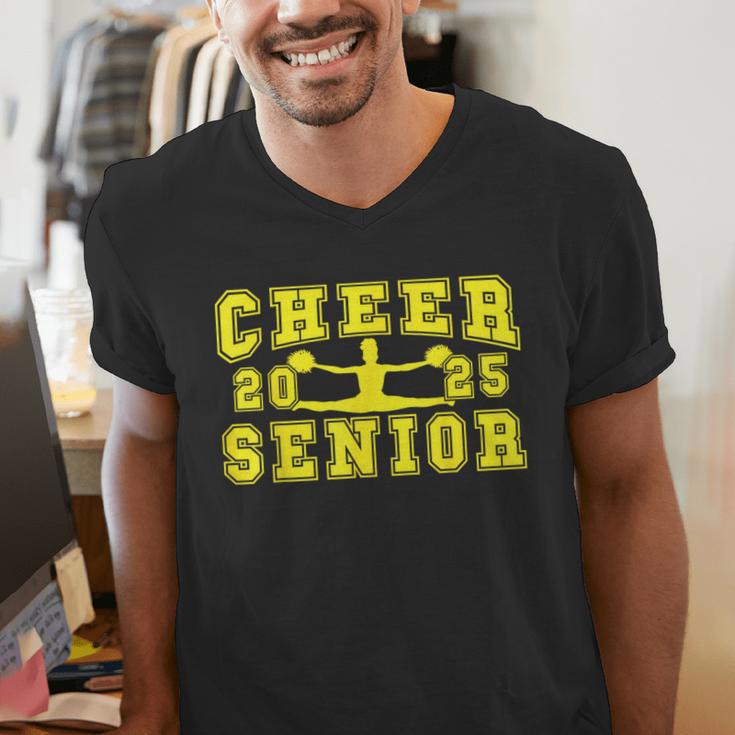 Cheerleading Senior Night Cheer Senior 2025 Graduation 10 Men's V-Neck T-Shirt