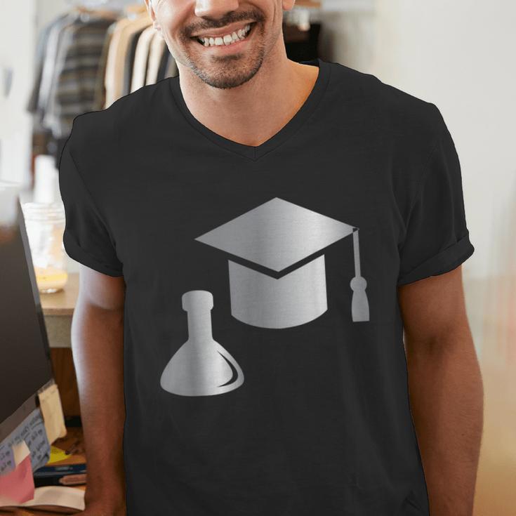 Chemistry Science Degree Graduation Men's V-Neck T-Shirt