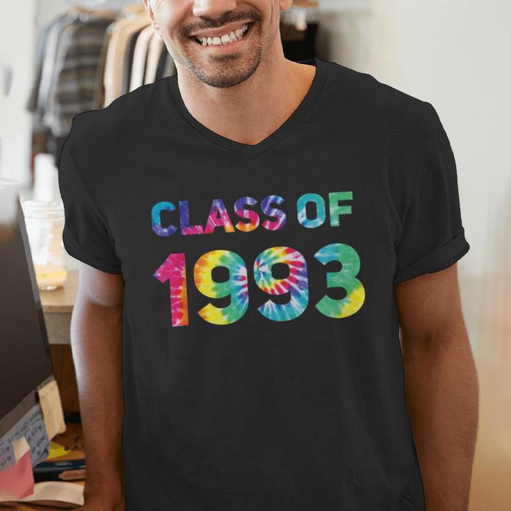 Class Of 1993 School Reunion College Highschool Graduation Men's V-Neck T-Shirt