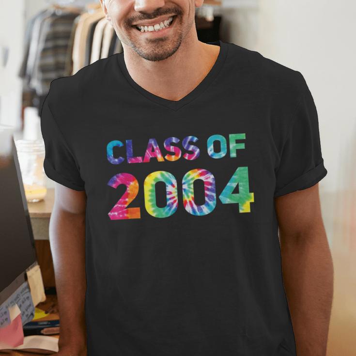 Class Of 2004 School Reunion College Highschool Graduation Men's V-Neck T-Shirt