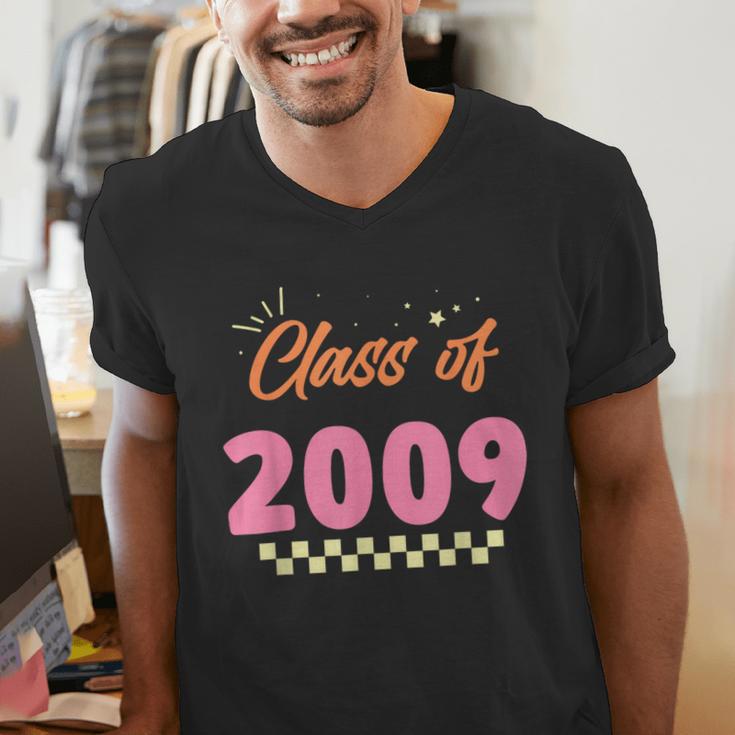 Class Of 2009 Meetup Graduation School Reunion Men's V-Neck T-Shirt