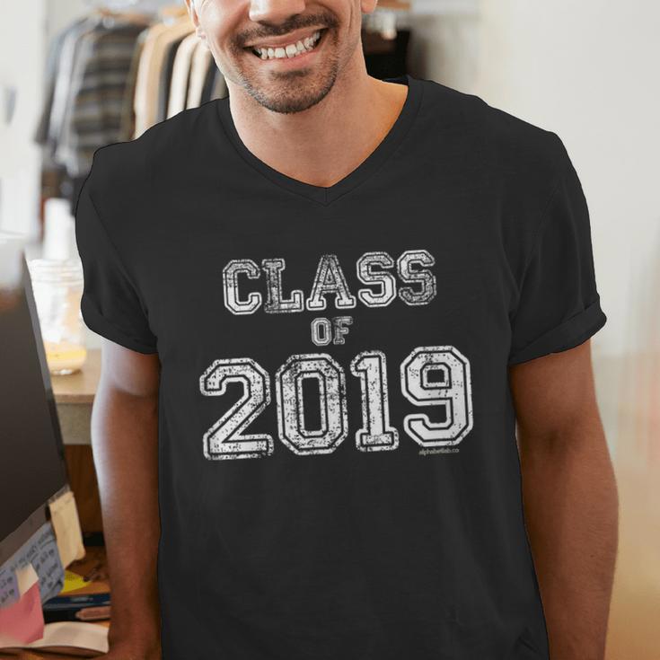 Class Of 2019 Graduation For Him Her Senior Class Men's V-Neck T-Shirt