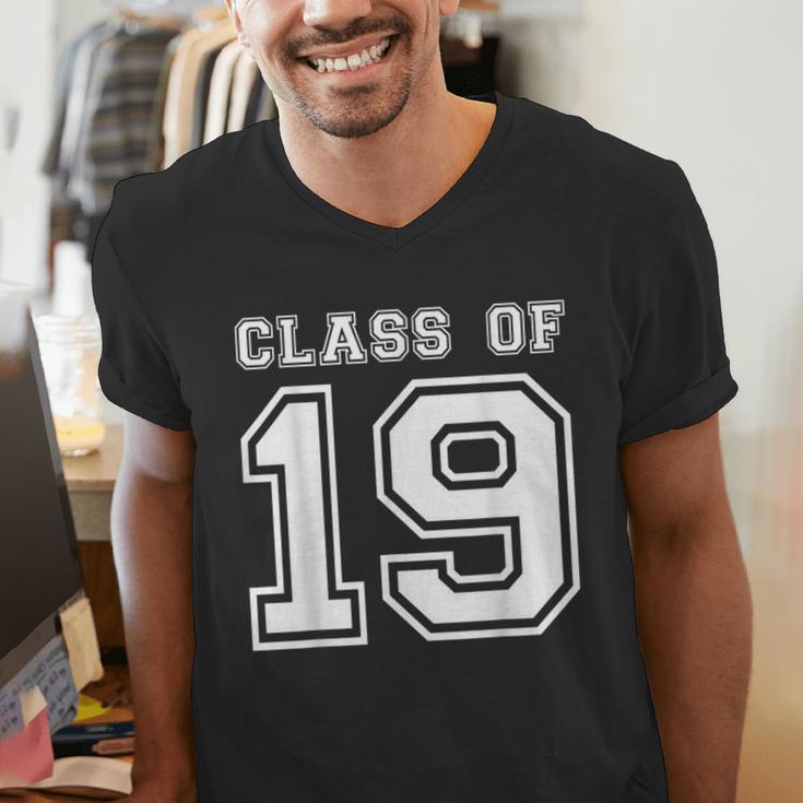 Class Of 2019 Senior Graduation Shirt 2019 Graduate Men's V-Neck T-Shirt
