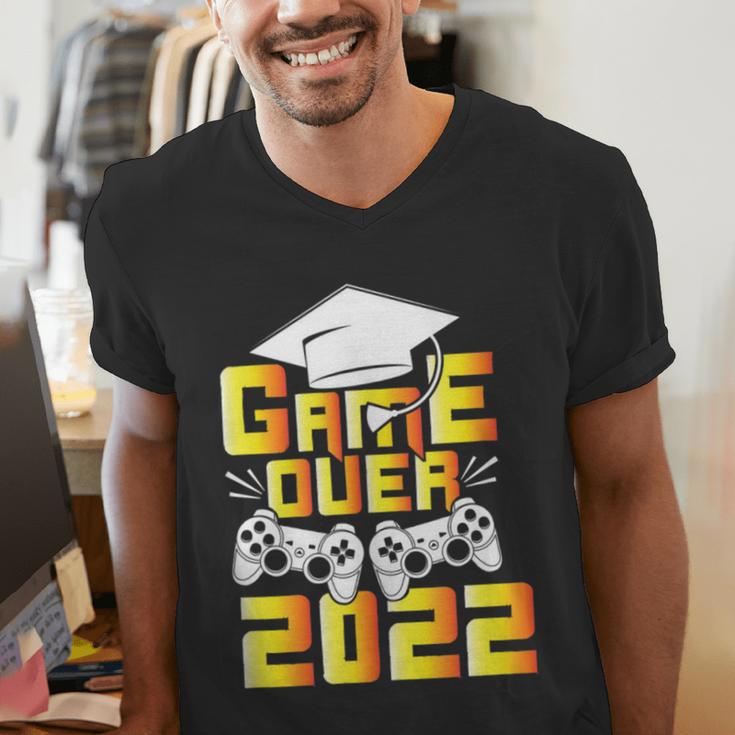 Class Of 2022 Graduation Gamer Video Console Graduate Class Men's V-Neck T-Shirt