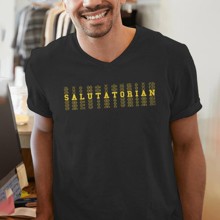 Class Of 2023 Salutatorian Graduate 2023 Graduation Senior Men's V-Neck T-Shirt