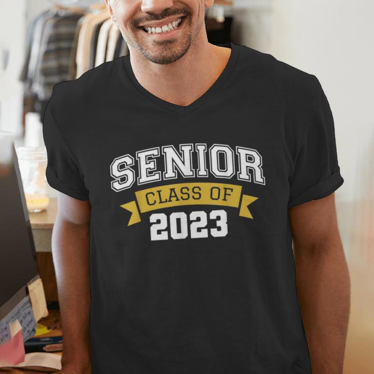 Class Of 2023 Senior 2023 Graduation Senior Boys Girls Men's V-Neck T-Shirt