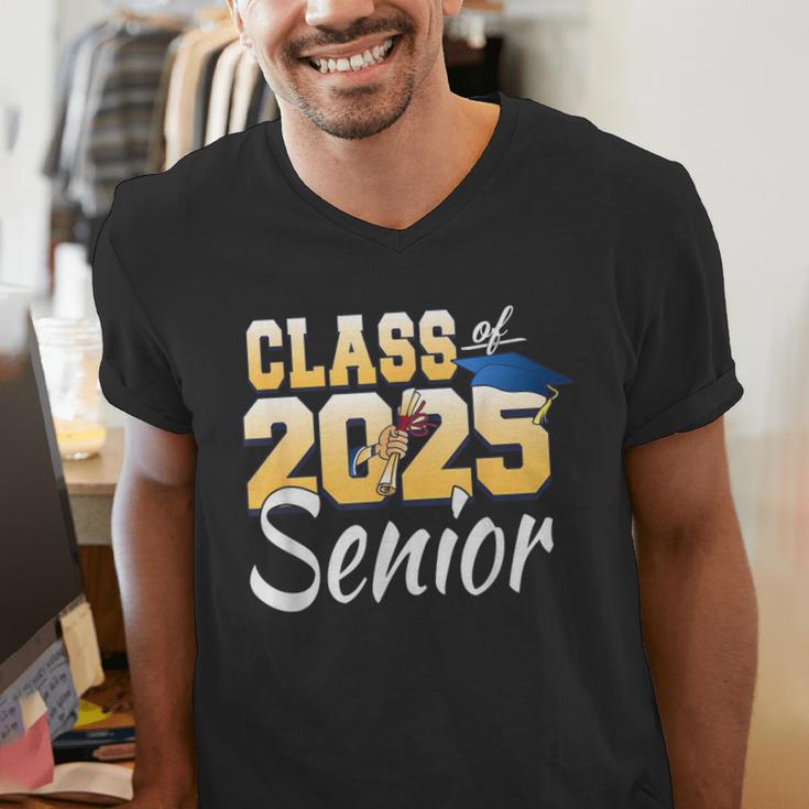 Class Of 2025 Senior Graduate 2025 Graduation Class Men's V-Neck T-Shirt