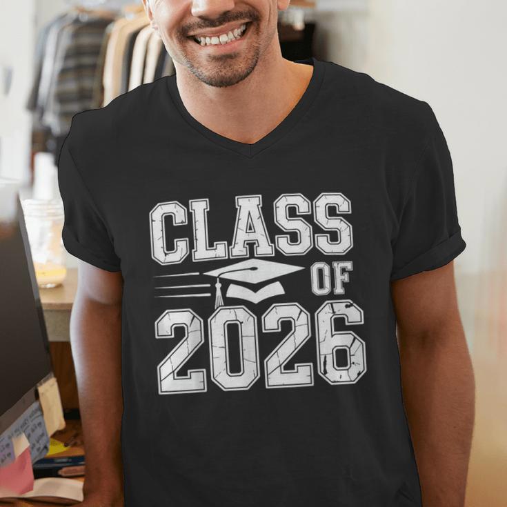 Class Of 2026 Graduation Senior School Pride Men's V-Neck T-Shirt