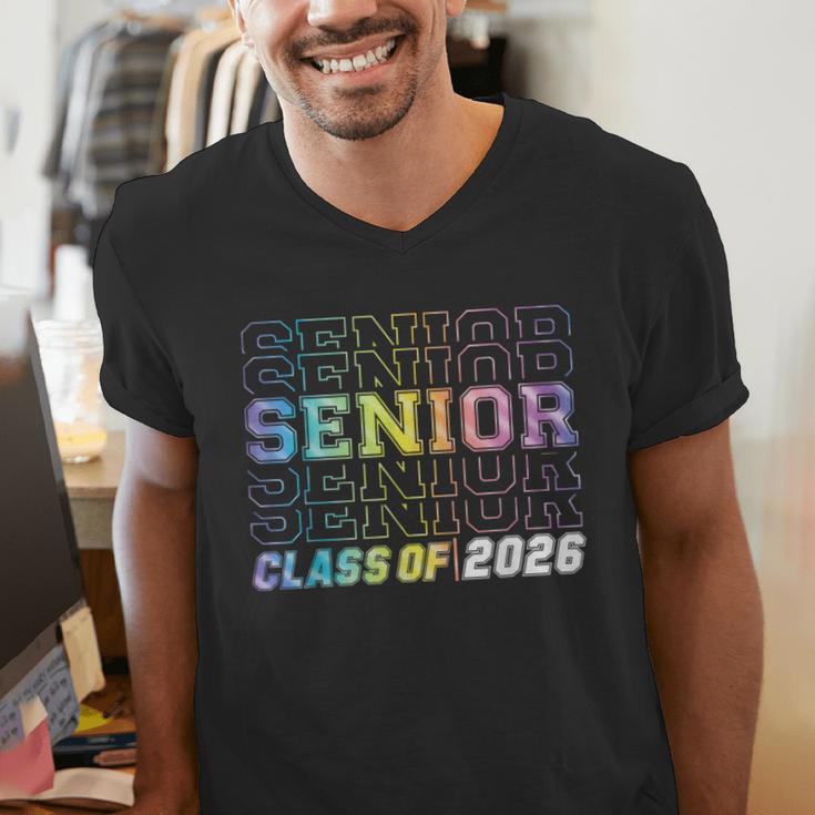 Class Of 2026 Senior 2026 Back To School 2026 Graduation 26 Men's V-Neck T-Shirt