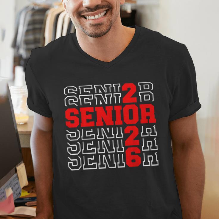 Class Of 2026 Senior Back To School 2026 Graduation 2026 Men's V-Neck T-Shirt
