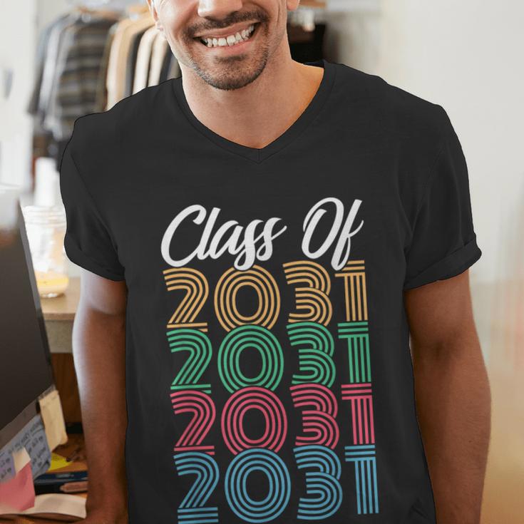 Class Of 2031 Kindergarten GraduationShirt Men's V-Neck T-Shirt