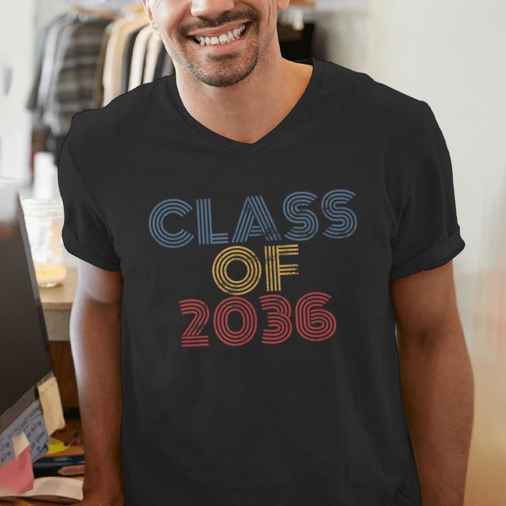 Class Of 2036 Graduation Men's V-Neck T-Shirt