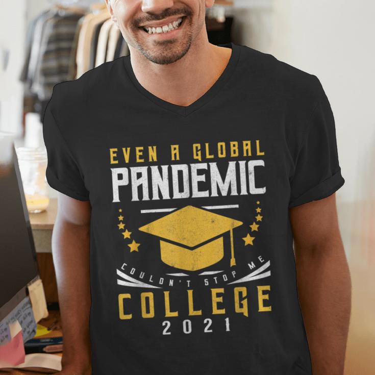 College 2021 Degree Graduation Graduate Men's V-Neck T-Shirt