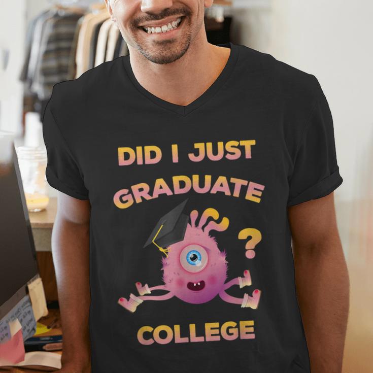 College Graduation 2018 Shirt Graduate For Her Men's V-Neck T-Shirt