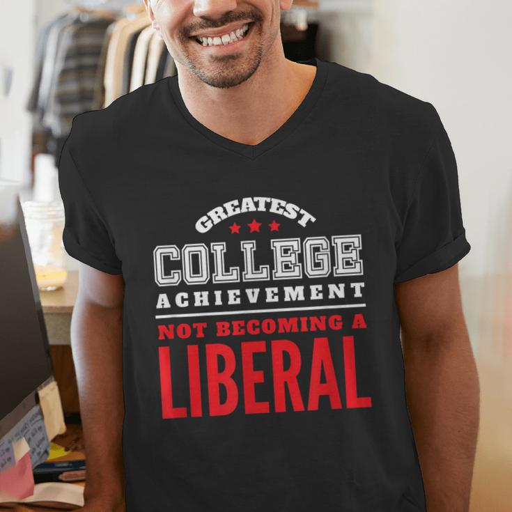 College Graduation For Conservatives Men's V-Neck T-Shirt
