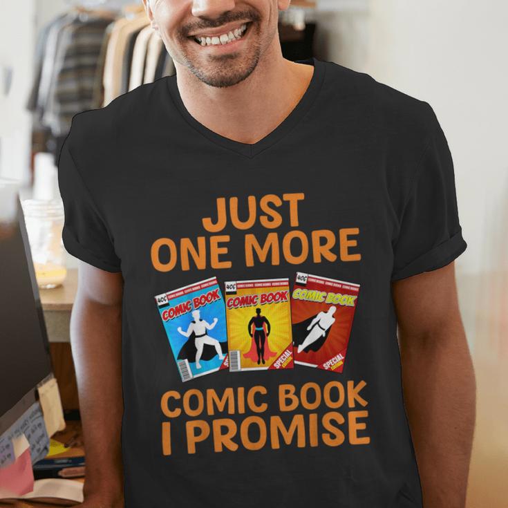 Comic Book For Men Women Comic Book Collectors Men's V-Neck T-Shirt