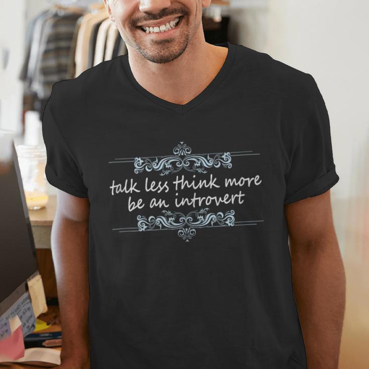 Cute Introvert Shy Person Quote Anti-Social Inner Strength Men's V-Neck T-Shirt