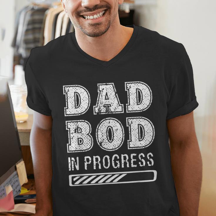 Dad Bod In Progress Men's V-Neck T-Shirt