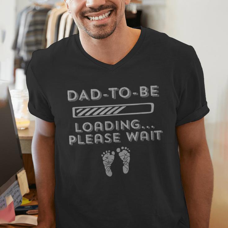 Dad-To-Be Loading Men's V-Neck T-Shirt Dad-To-Be Loading Men's V-Neck T-Shirt