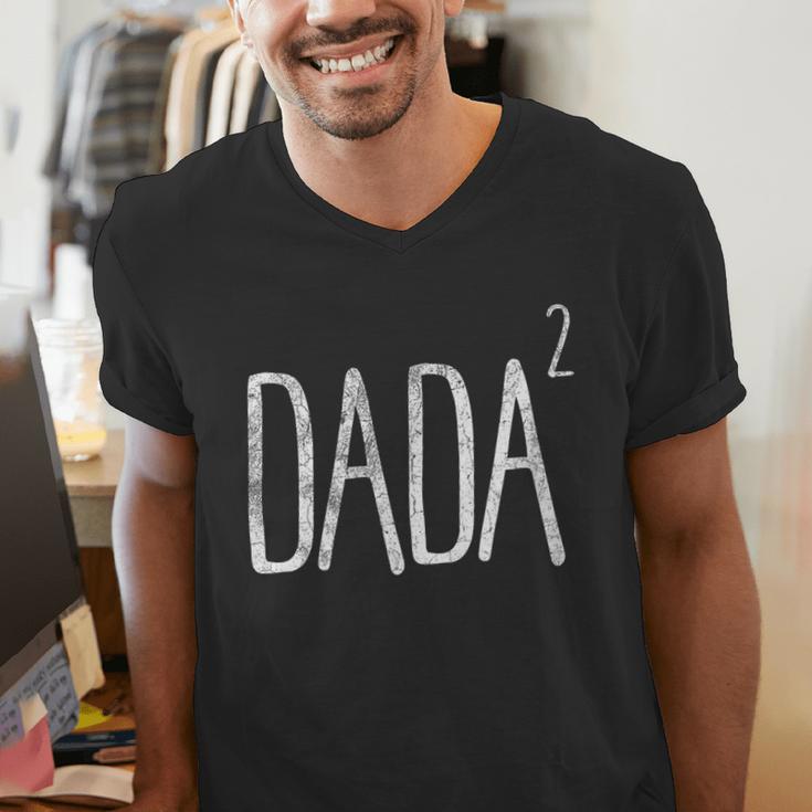 Dada 2 Shirt Pregnancy Announcement Tshirt Men's V-Neck T-Shirt