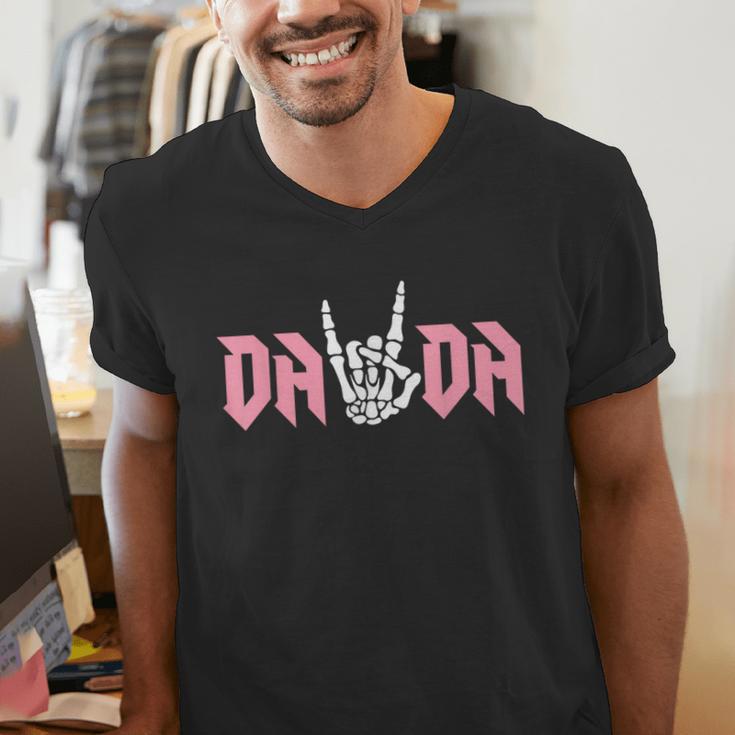Dada Of The Bad Two The Bone Birthday 2 Years Old Birthday Men's V-Neck T-Shirt