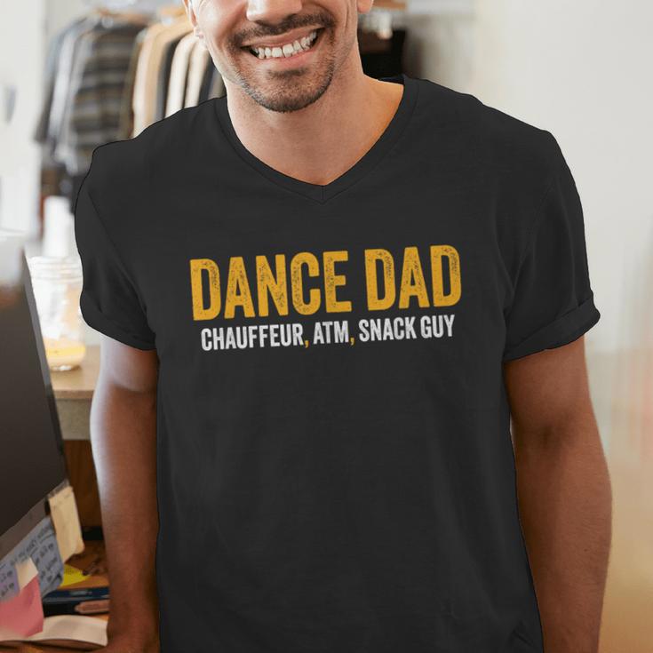 Dance Dad Shirt Men For Fathers Day From Daughter Dance Dad Men's V-Neck T-Shirt