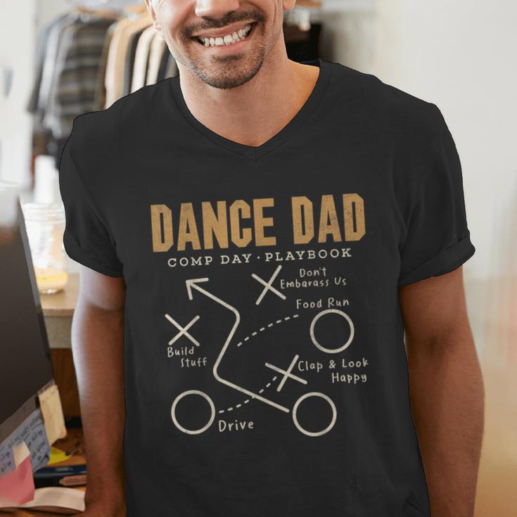 Dance Dad Shirt Proud Dancer Dancing Father Men Tee Men's V-Neck T-Shirt