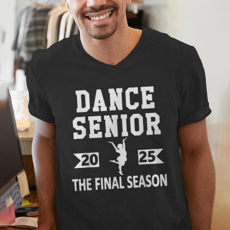 Dance Team Senior 2025 Dance Senior Night Graduation Party Men's V-Neck T-Shirt