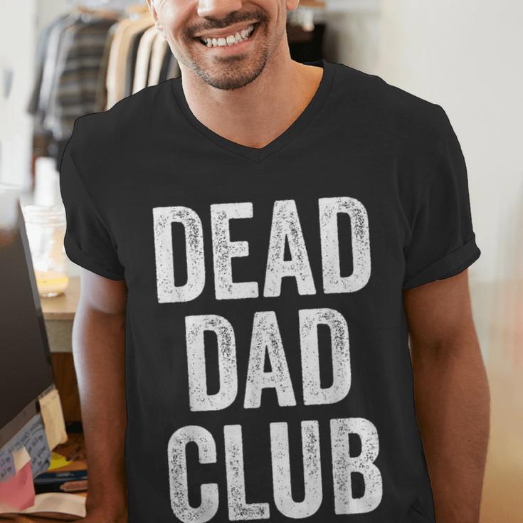 Dead Dad Club Vintage Saying Men's V-Neck T-Shirt