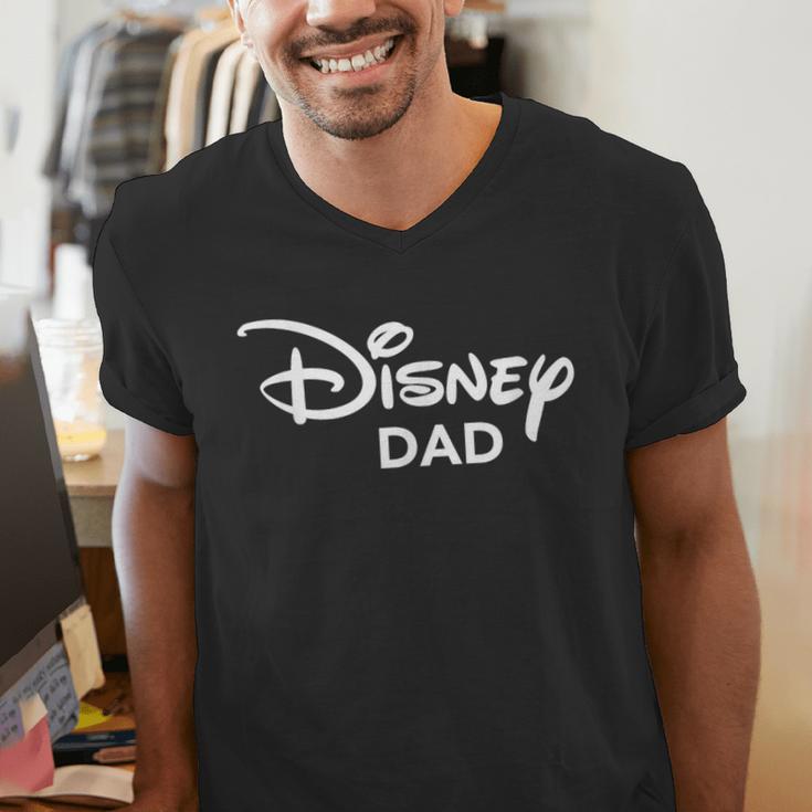 Disney Dad Men's V-Neck T-Shirt