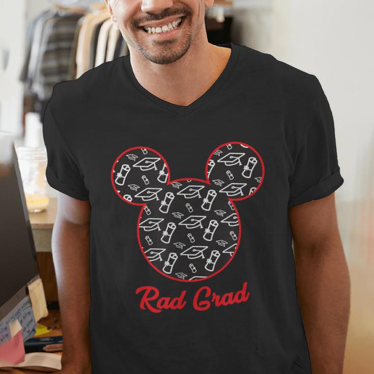 Disney Graduation Rad Grad Men's V-Neck T-Shirt
